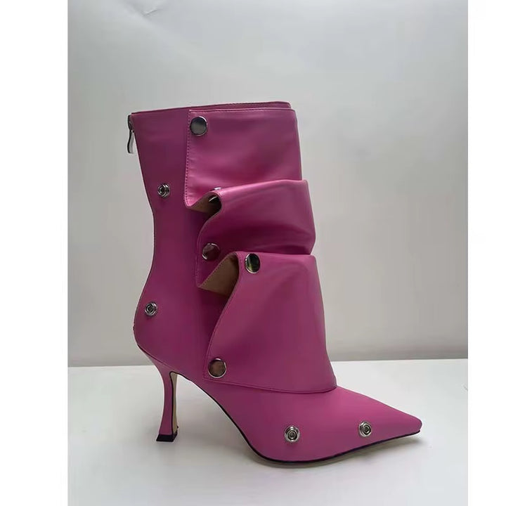 Slouchy Transformer High Heel Boots