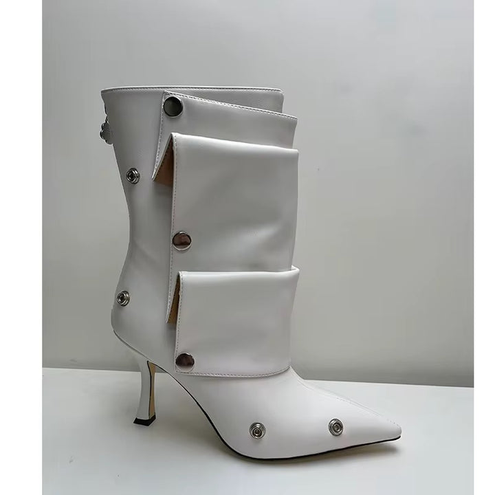 Slouchy Transformer High Heel Boots