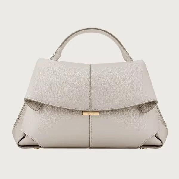 Smiling Armpit Genuine Leather Women Bag