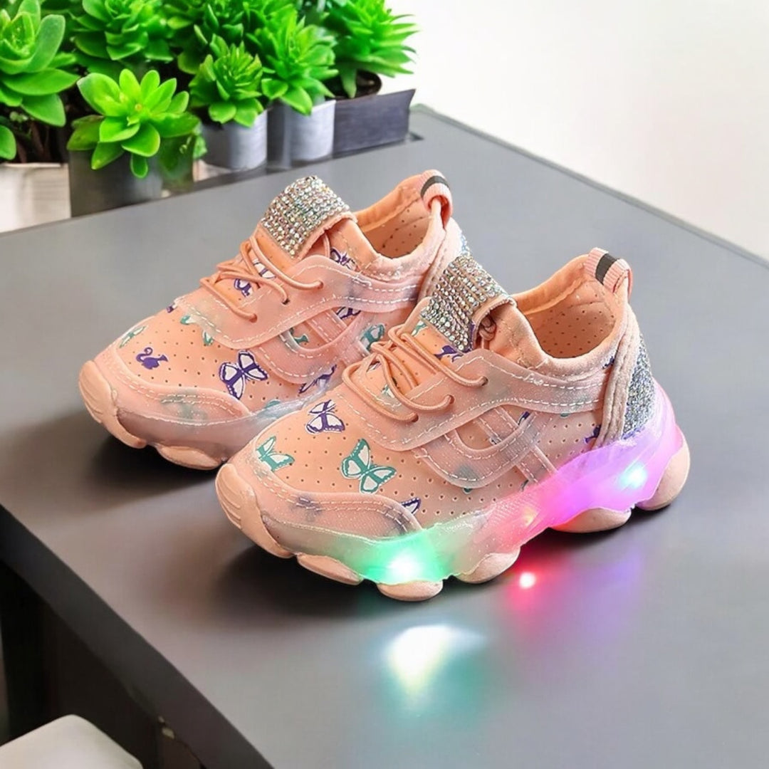 Zapatillas LED para niña