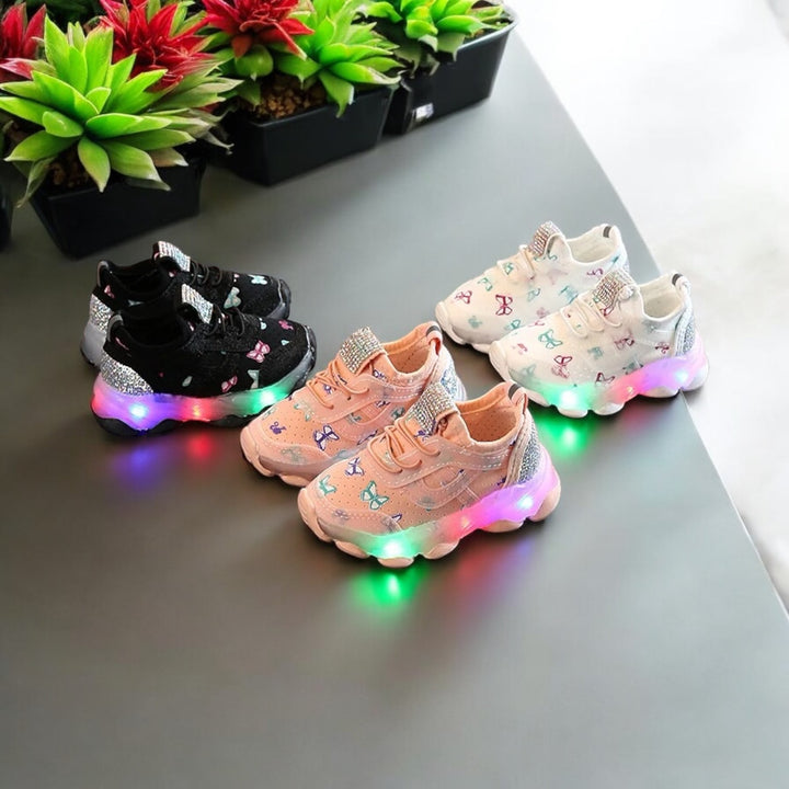 Zapatillas LED para niña