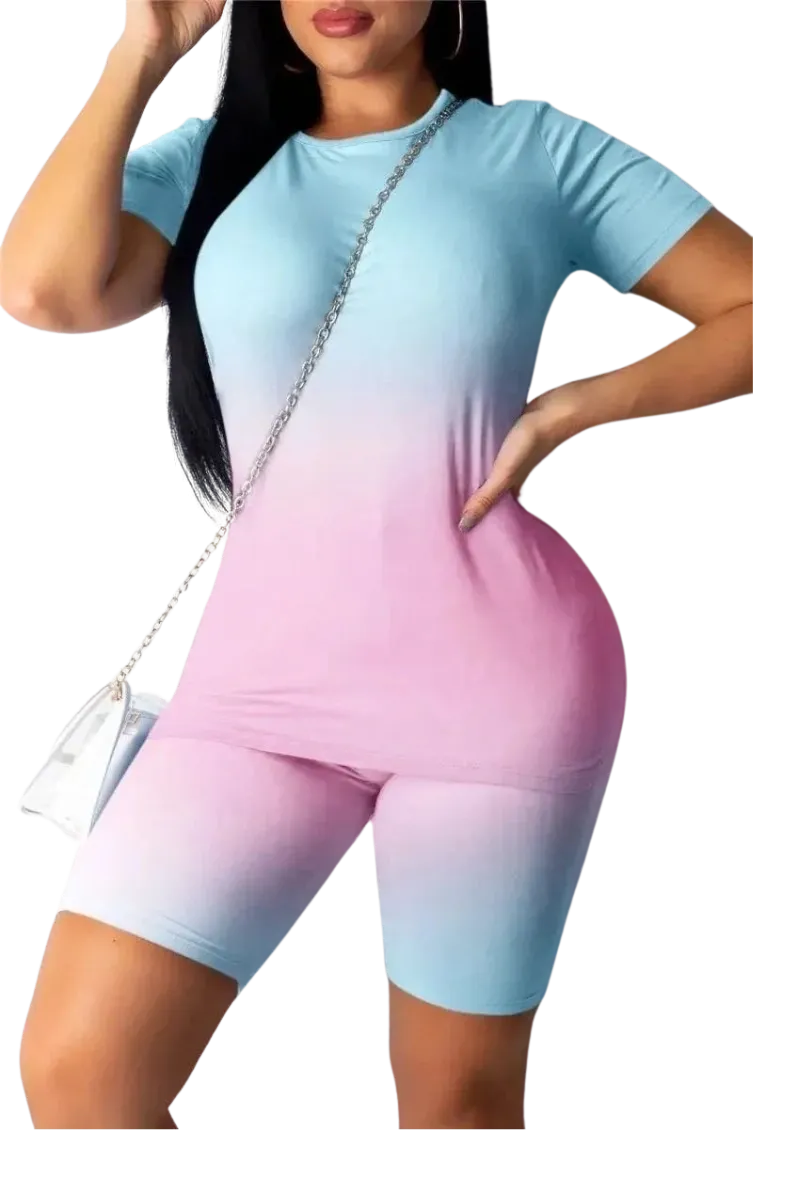 Gradient 2-Piece Set for Women