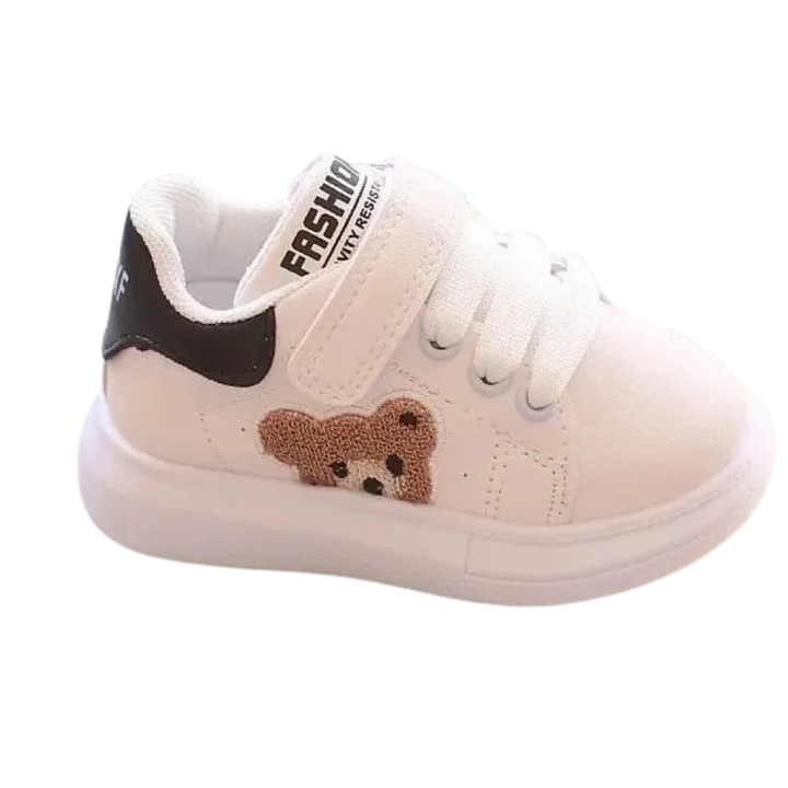 Unisex Baby Sneakers with Bear