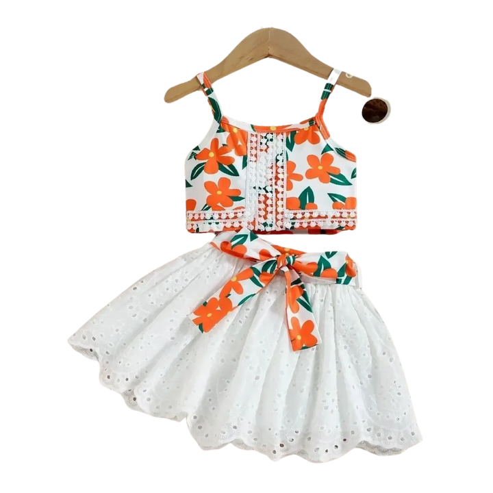 Floral Lace Set for Girls