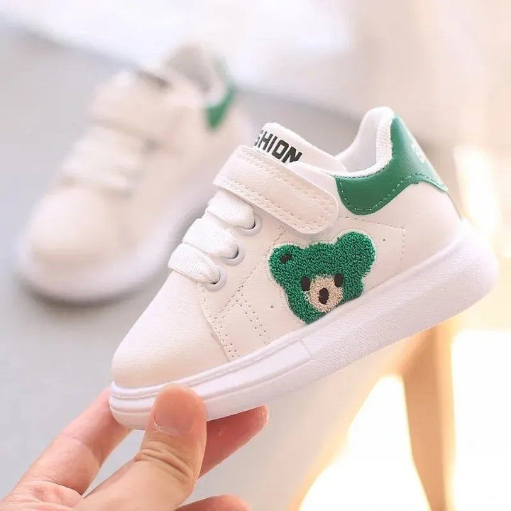 Unisex Baby Sneakers with Bear