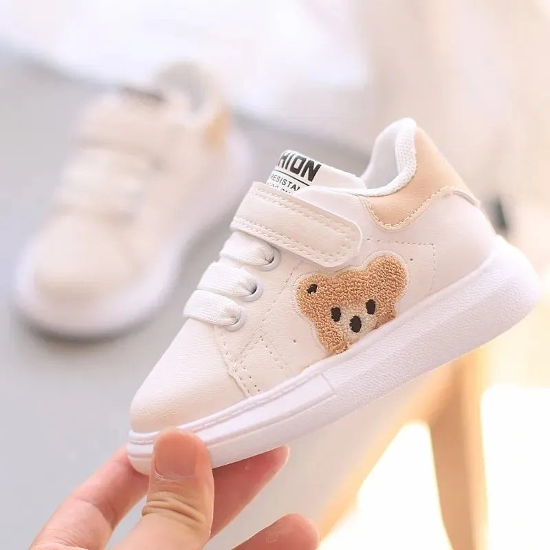 Unisex Baby Sneakers with Bear